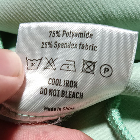 Macade Green Long Sleeve 1/4 zip Golf Shirt M Official Major Scripting - Picture 4 of 5